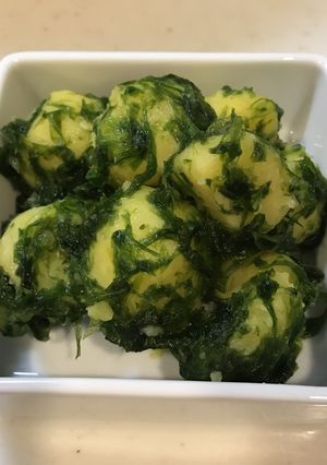 じゃがいもの青海苔まみれ-レシピのメイン写真