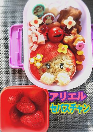 アリエル キャラ弁 ツムツム-レシピのメイン写真