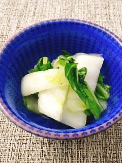 残った白菜でざざっと作れる浅漬け-レシピのメイン写真