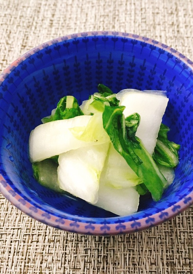 残った白菜でざざっと作れる浅漬け-レシピのメイン写真
