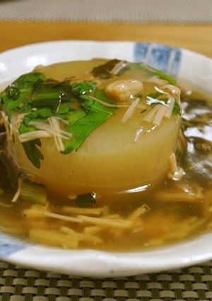 大根のなめたけあんかけ-レシピのメイン写真