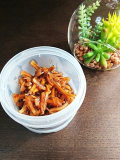 しいたけの軸と生姜の佃煮-レシピのメイン写真