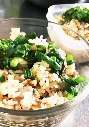 秋刀魚の炊き込みご飯（砂糖なし）-レシピのメイン写真