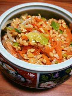 こどものリクエスト給食の納豆あえ-レシピのメイン写真