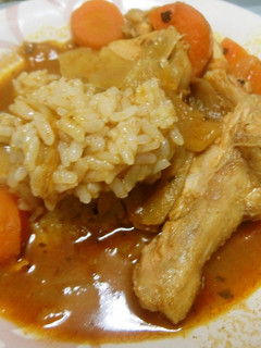 カレースープ 初心編(柔らかい手羽元)-レシピのメイン写真