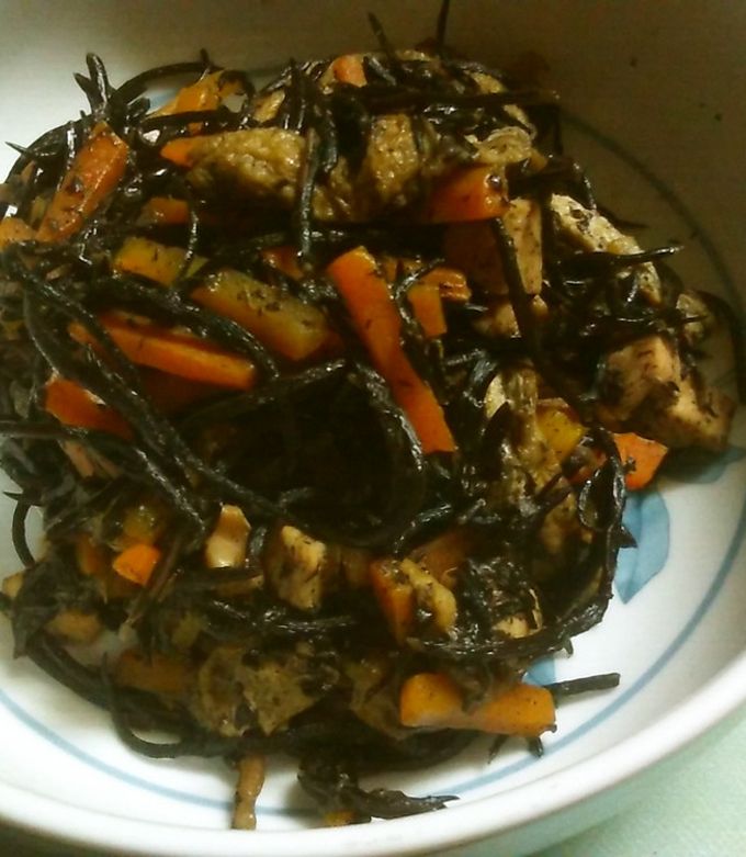 簡単♪生ひじきの煮物-レシピのメイン写真