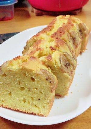 ふわっふわっバナナパウンドケーキ-レシピのメイン写真
