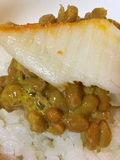 納豆とかれいのスタミナ漬けのご飯-レシピのメイン写真