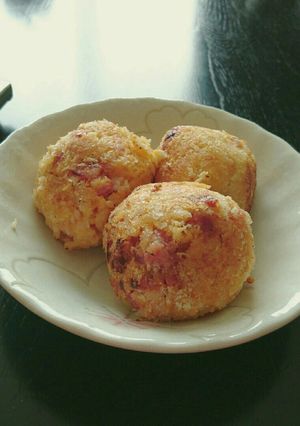 意外に美味しい！たこ焼きライスボール♪-レシピのメイン写真