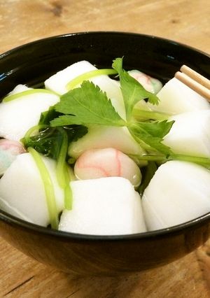 だしパックで♫はんぺんと三つ葉のお吸い物-レシピのメイン写真