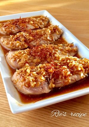 レンジで簡単♡ぶりの韓国風薬味掛け♡-レシピのメイン写真