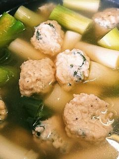 簡単★つくねスープ-レシピのメイン写真