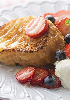 フランスパンのフレンチトースト-レシピのメイン写真