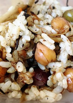 豆入りひじきご飯（幼児食）-レシピのメイン写真