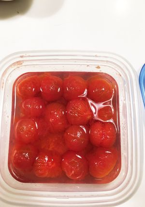 ミツカンのカンタン酢でミニトマトの酢漬け-レシピのメイン写真