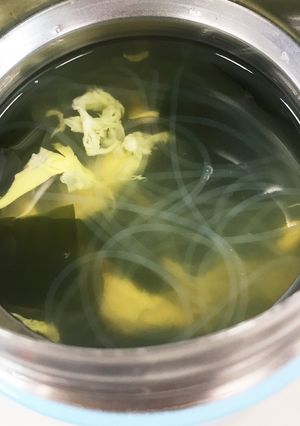 お弁当に☆春雨入りワカたまスープ-レシピのメイン写真