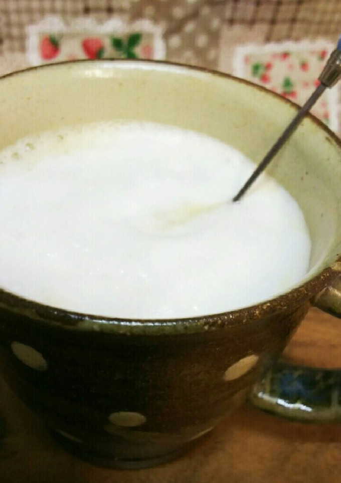 やっとできた！完璧カフェラテ♡-レシピのメイン写真
