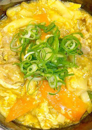 簡単な卵入りあんかけ風カレーうどん-レシピのメイン写真