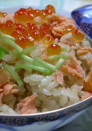 焼き鮭の炊き込みご飯-レシピのメイン写真