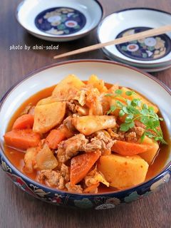肉じゃがキムチ煮-レシピのメイン写真