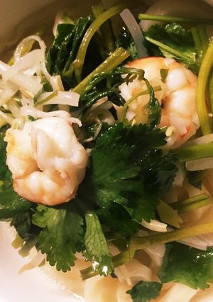 簡単！うどんでベトナムの味フォー！-レシピのメイン写真