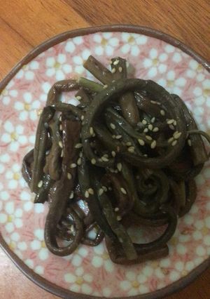 家庭で作れる店のゼンマイナムル-レシピのメイン写真