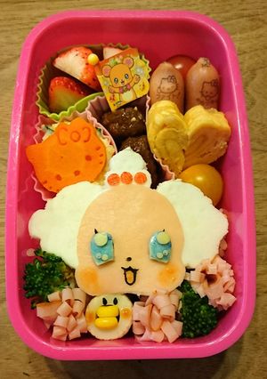 キャラ弁☆プリキュアアラモード♡ペコリン-レシピのメイン写真