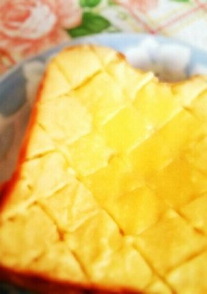 メロンパントースト☆材料少ない‼-レシピのメイン写真