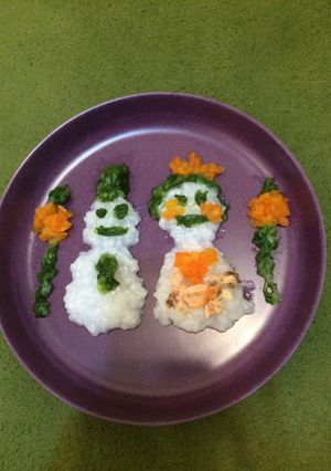 離乳食中期の初節句 おひな祭り-レシピのメイン写真