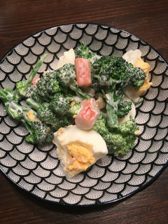 ブロッコリーとカニカマの卵サラダ-レシピのメイン写真