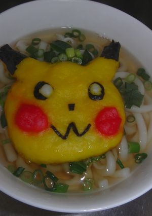 キャラ天うどん-レシピのメイン写真