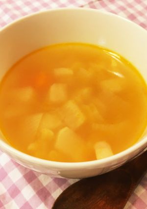 野菜の甘み☆コトコト煮込んだ野菜のスープ-レシピのメイン写真