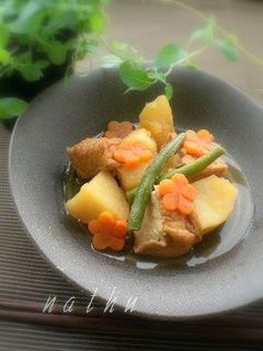 簡単・厚揚げとじゃがいもの煮物-レシピのメイン写真