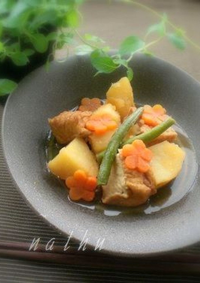 簡単・厚揚げとじゃがいもの煮物-レシピのメイン写真