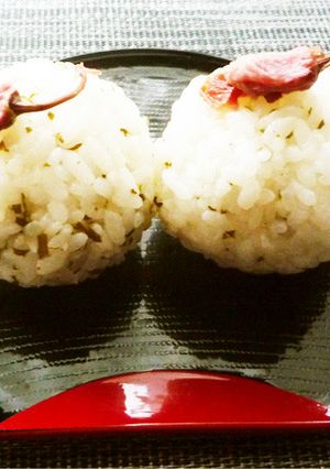 刻み桜葉のおにぎり-レシピのメイン写真