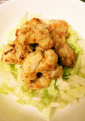 ドレッシングでレモン唐揚げ♡-レシピのメイン写真