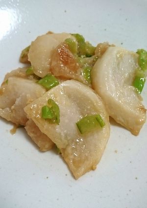 カブの生姜味噌炒め-レシピのメイン写真