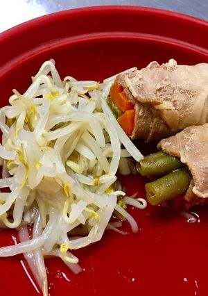 栄養士献立　彩り肉巻き-レシピのメイン写真