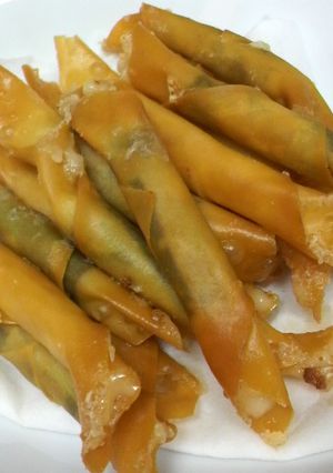 ワンタンの皮でチーズ巻き揚げ-レシピのメイン写真