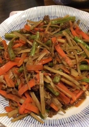 きんぴらごぼう-レシピのメイン写真