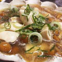 รูปของ 鶏肉となめこのみぞれ煮