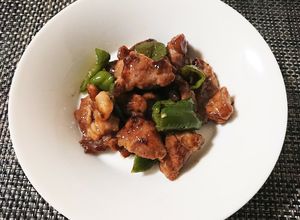 簡単◎豚かしら肉とピーマンの甘ダレ焼き-レシピのメイン写真