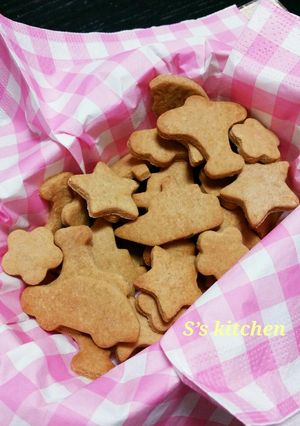 簡単♪きな粉のざくざくクッキー☆-レシピのメイン写真