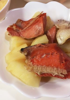 簡単☆鮭とじゃが芋のコンソメ煮-レシピのメイン写真