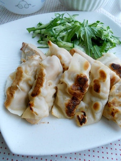 胸肉の余った餃子の皮巻き-レシピのメイン写真