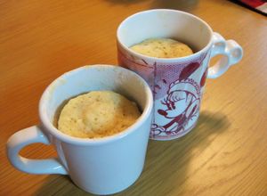HKで作るレンチン簡単マフィン～(^^♪-レシピのメイン写真