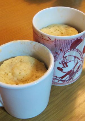HKで作るレンチン簡単マフィン~(^^♪-レシピのメイン写真