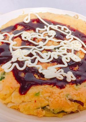思いつきのお好み焼き-レシピのメイン写真