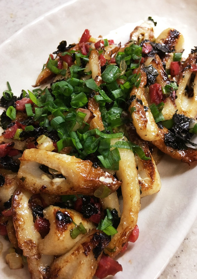 5分でできるちくわのお好み焼き風-レシピのメイン写真