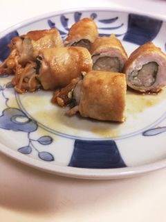 節約 お弁当に 簡単豚の紫蘇エノキ巻き-レシピのメイン写真
